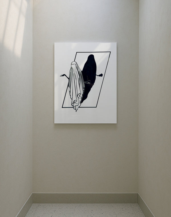 Veil & Void – Surreal Shadow Panel