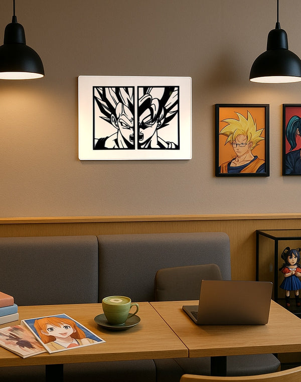 Split Power – Goku & Vegeta Super Saiyan Panel